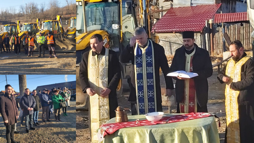 Sobor de preoți chemați să sfințească apa și canalizarea care nu există în comuna Scorțoasa